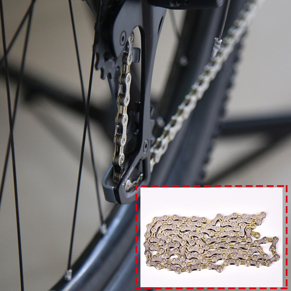 Sykkelkjede 8/9/10/11/12- trinns semi-hul sykkelkjede for terrengsykkel sykling deler