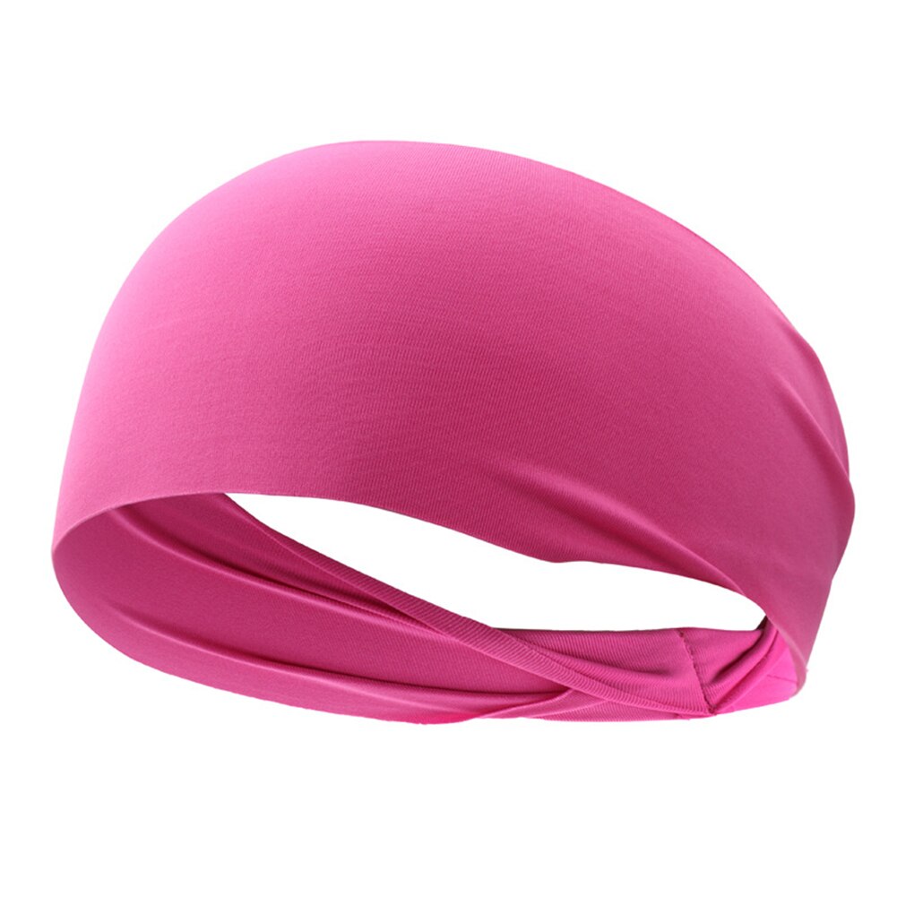 Unisex Elastische Yoga Hoofdband Sport Zweetband Fitness Bandage Running Haarband Absorberen Zweet Haarband Accessoires