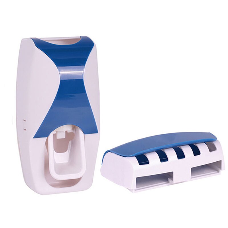 Brushing Tool Set Automatic Toothpaste Dispenser And Toothbrush Holder Set Convenient Bathroom Product 1 Pair