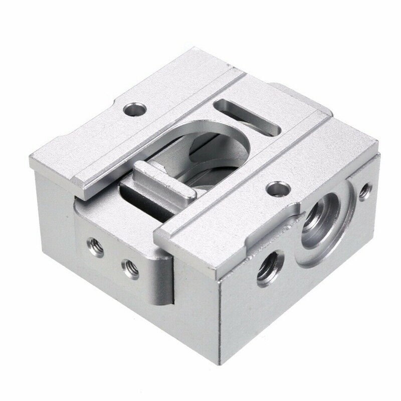 3D Printer Extruder Aluminium Blok Kit Voor 1.75/3Mm Extrusie J-Head/MK8 Nozzle 3D Printers accessoires