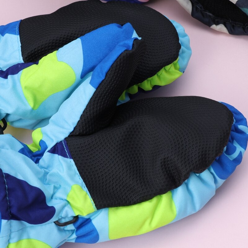 Manoplas cálidas impermeables para bebé, invierno, niño y niña, guantes para niños al aire libre