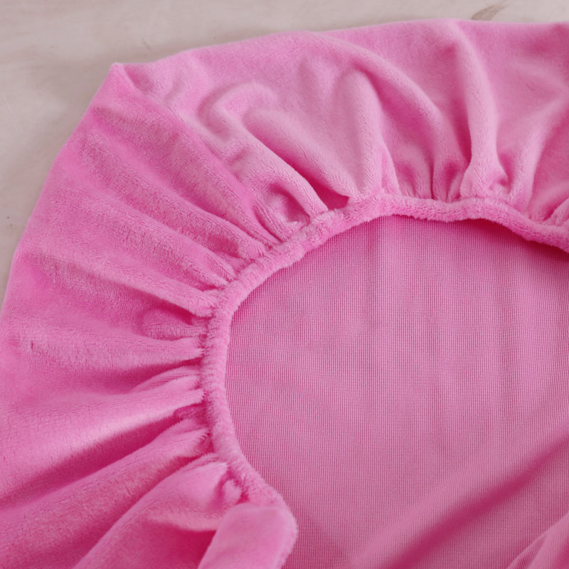 Dik hoeslaken van kristalfluweel, massagetafel voor schoonheidssalon, huidvriendelijk massagelaken, spa-bedovertrek met gaten.