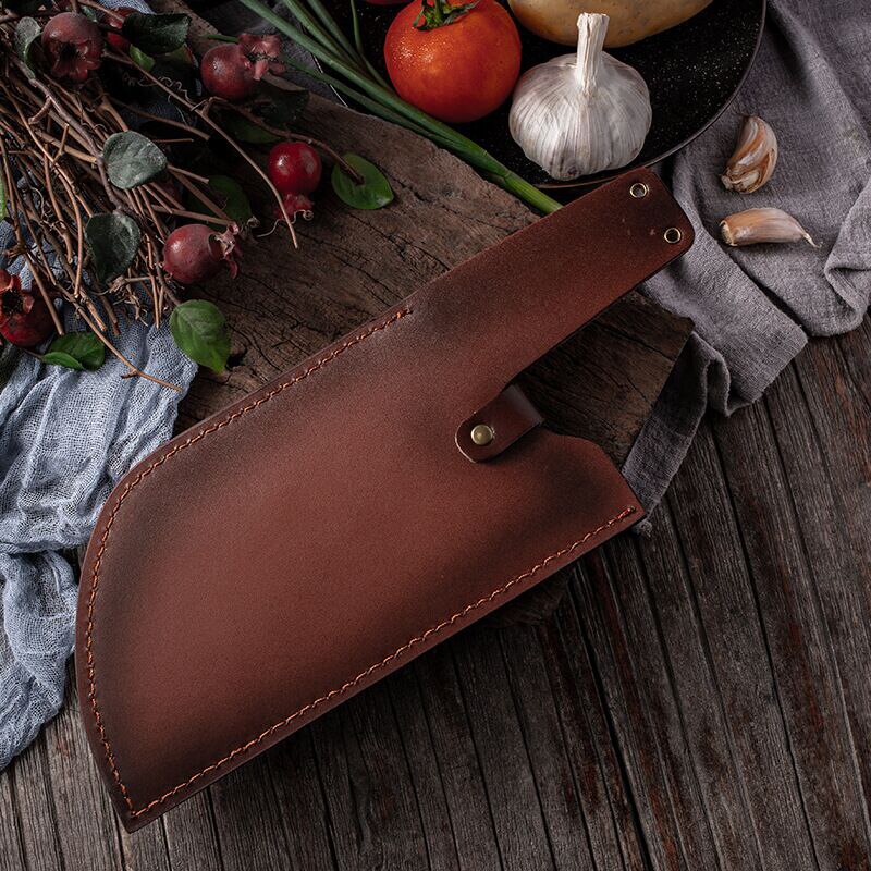 Kitchen Knife Leather Sheath Scabbard Butcher Knif… – Vicedeal