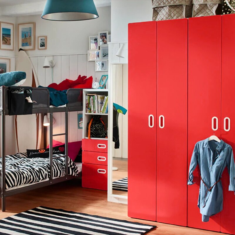 250g Red Acrylic Paint,Water-Proof&Mildew-Proof Water-Based Woodwork Paint Craft Paints for Home Furniture,