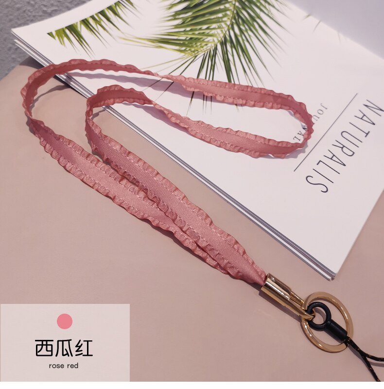 Telefoon Ketting Lanyard Is Geschikt Voor Iphone 13 Xiaomi Samsung Sleutelhanger Telefoon Lanyard Lotusblad Chain Polsband Lanyard: 07