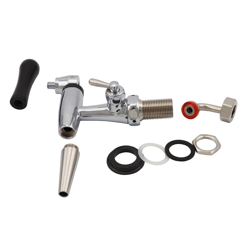 Homebrew Bar Kegerator Draft Italiaanse Bier Dispenser Tap Kraan Met Flow Control Stout Nitro Koffie Tap