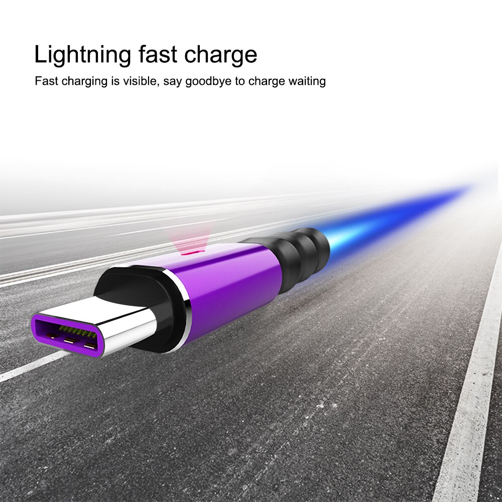 Kabel danych 3A typu C mikro USB pleciony nylonowy sprytny moc wyłączony szybki kabel ładujący robić telefonu komórkowego z systemem android