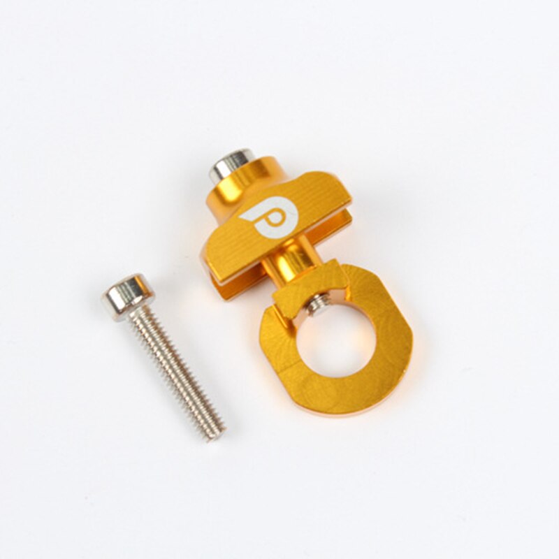 1/2pc Bicycle Chain Adjuster Tensioner Fastener Aluminum Alloy Bolt for BMX Fixie Bike Single Speed Bicycle Bolt Screw Bike Part: 1pc gold