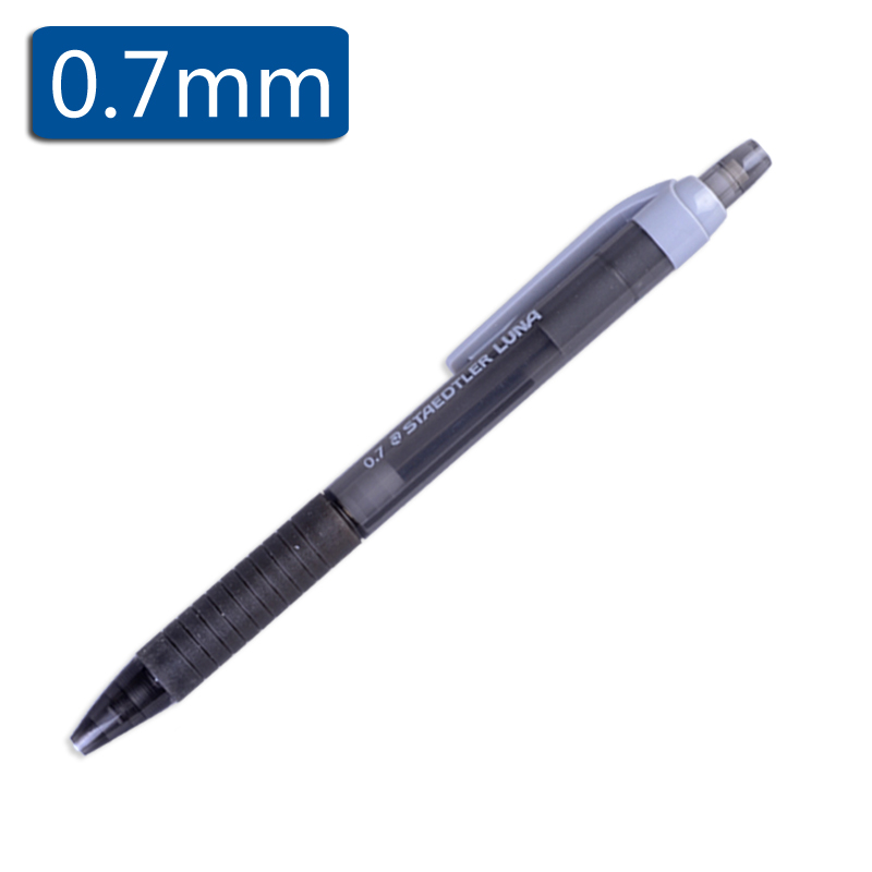 1 stk staedtler 7611 elev tegning auto blyant elev farve aktivitet blyant 0.5 | 0.7 automatiske blyant kontor & amp; skoleartikler: 0.7mm sorte