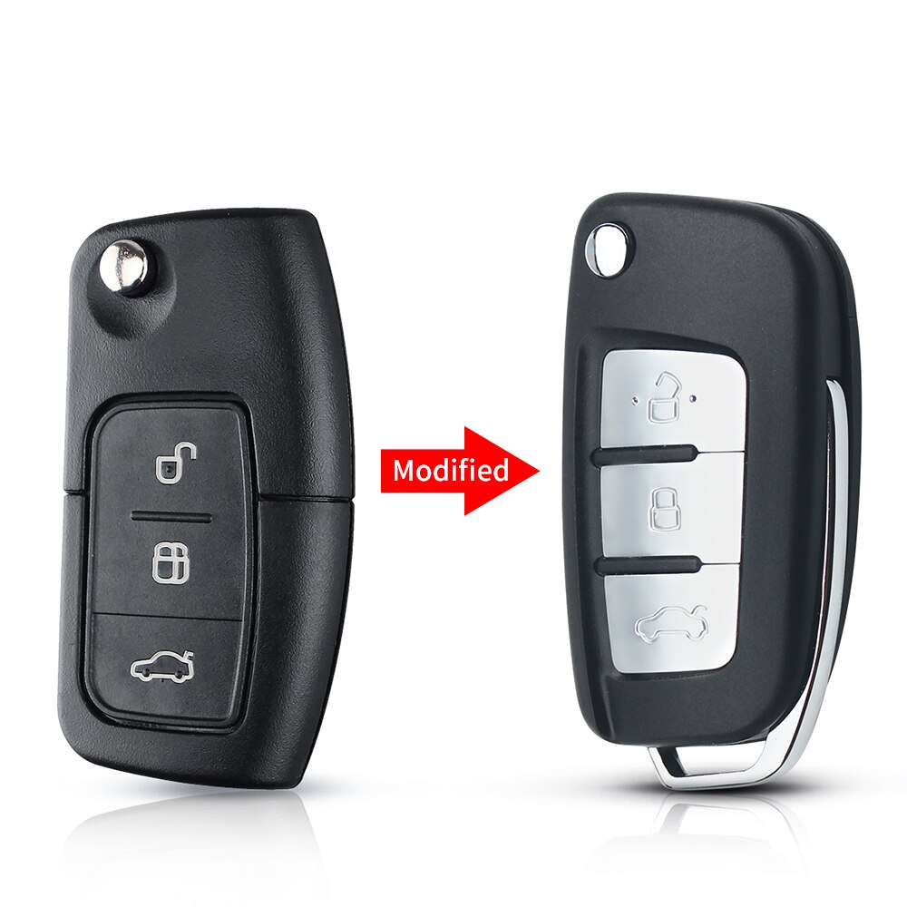 KEYYOU-llave de coche con Chip HU101/FO21, 4D63/4D60, 433MHz, para Ford Fusion, Focus, Mondeo, , Galaxy