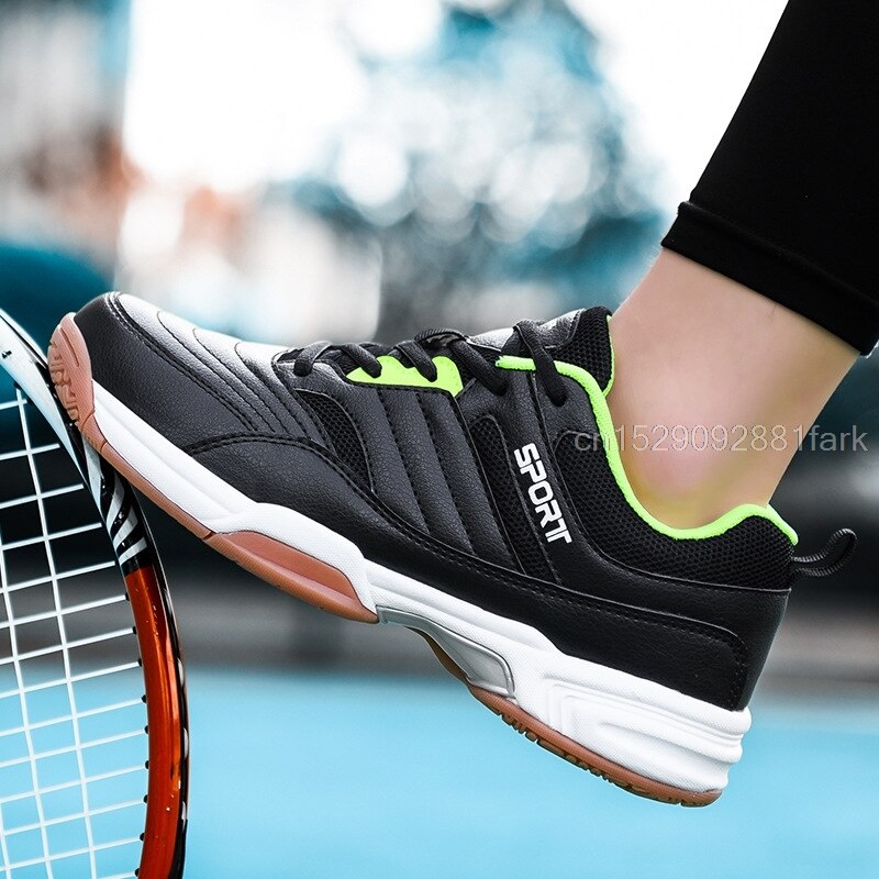 Indendørs tennissko #39 badminton sneakers åndbare slidbestandige anti-skrid volleyball sko plus str.