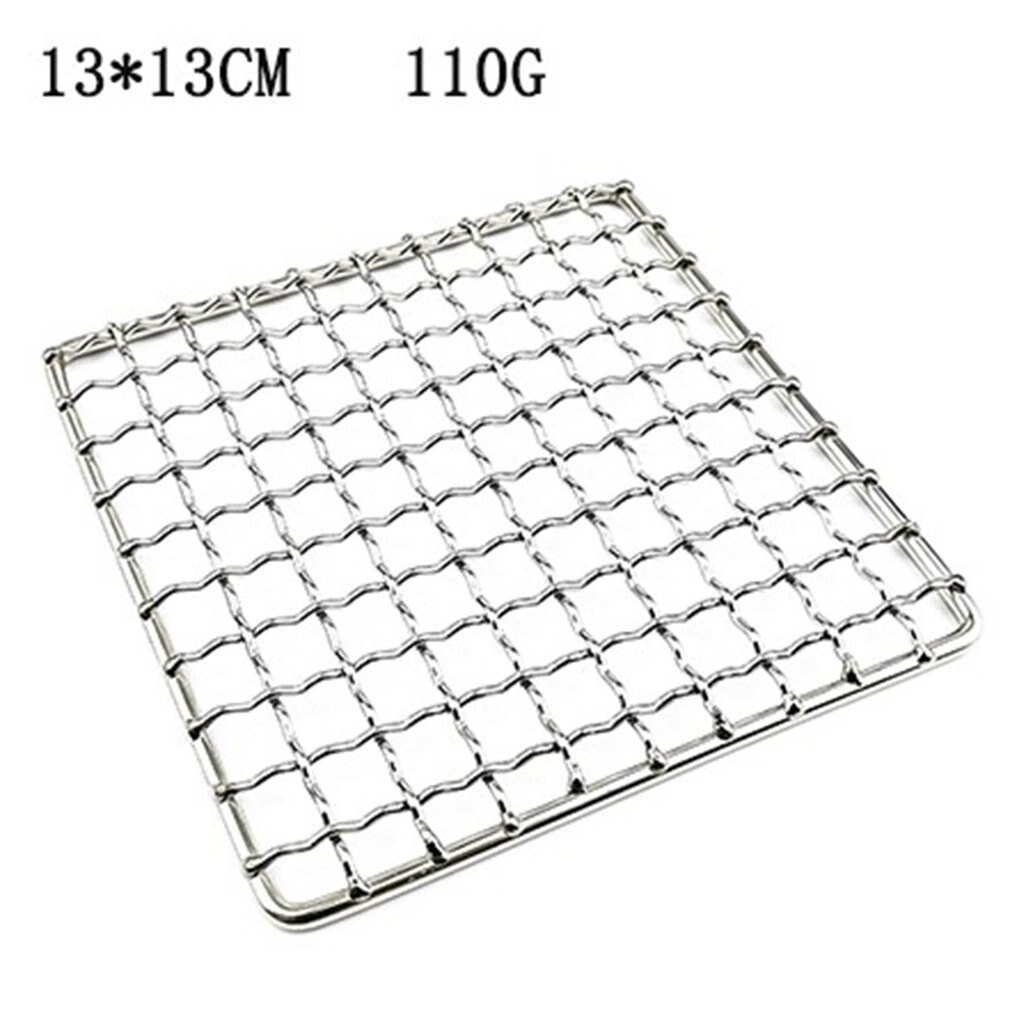 Barbecue Draad Mesh 304 Rvs Bbq Grill Mat Multifunctionele Grill Koken Grid Rooster Grill Mesh
