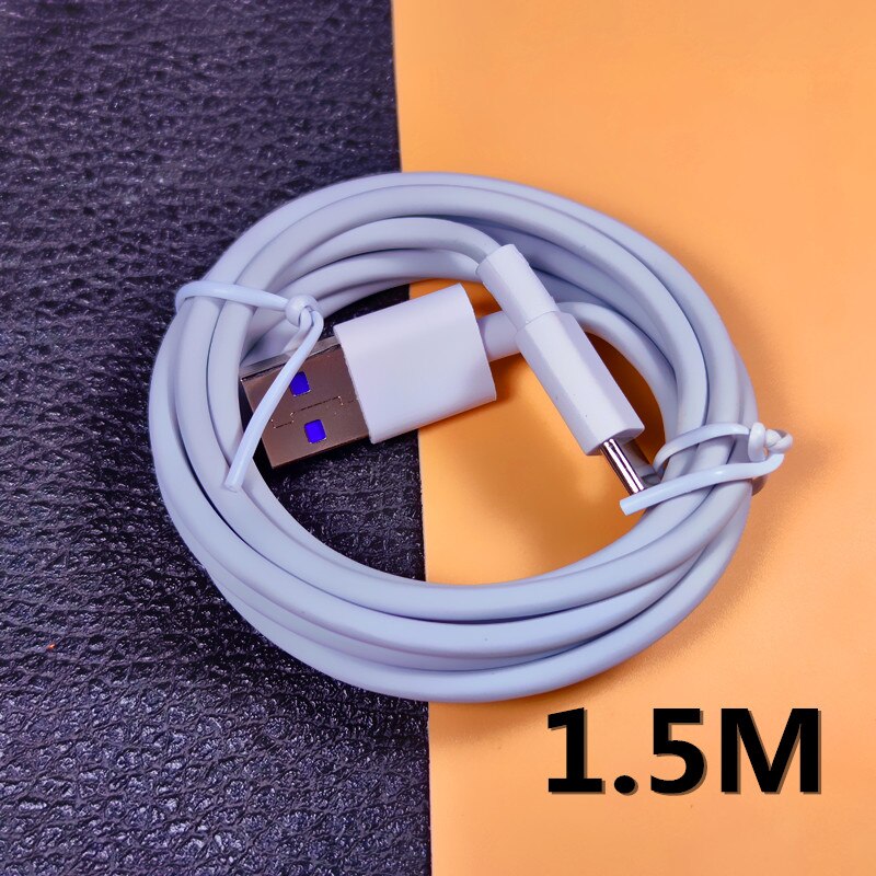 40W charger Original Huawei Super charge EU US 1M 1.5M 2M 5A Type C cable for P40 + PRO P30 P20 Mate 30 x 20 MAX Nova 4 5 5t: Only 1.5M cable