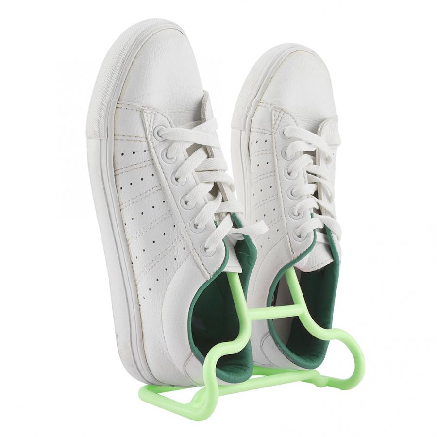 2 in 1 Multi-Function Shelf Drying Rack Space Saving Shoe Rack Stand Children Kids Shoes Hanging Storage Wardrobe Organizer