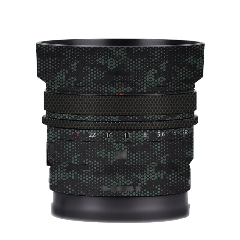 24 2.8g / FE24 F2.8G obiektyw winylowa tablica naścienna skórki Wrap pokrywa dla SONY FE 24mm f/2.8G (SEL24F28G) obiektyw Premium naklejka: Mamba Green