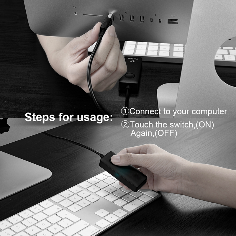 Mouse Movement Drive-Free USB Computer Automatic Mouse Mover Jiggler