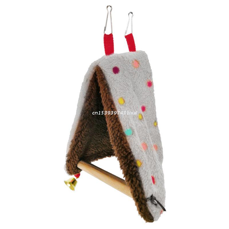 Warm Vogelnest Bed Hangmat Huis Baars Voor Parrot Parkiet Conure Van Lovebird Vink Kanarie Kooi Speelgoed: 3