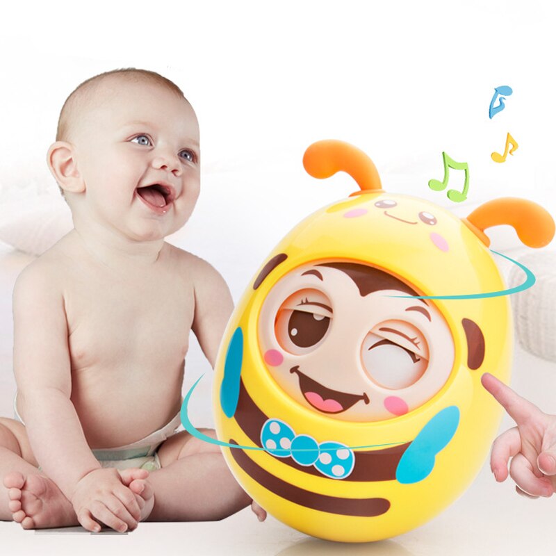 Baby Speelgoed 0-12 Maanden Kids Rammelaars Knipperende Tumbler Pop Bel Leren Grappig Speelgoed Voor Baby Brinquedos Para bebe Oyuncak