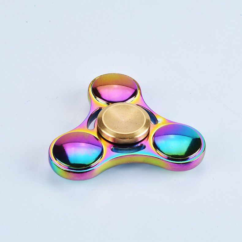 Estartek Bunte Reine Kupfer Metall Rudder Hand Spinner Fingertip Gyroskop Zappeln Spinner EDC Dekompression Spielzeug für