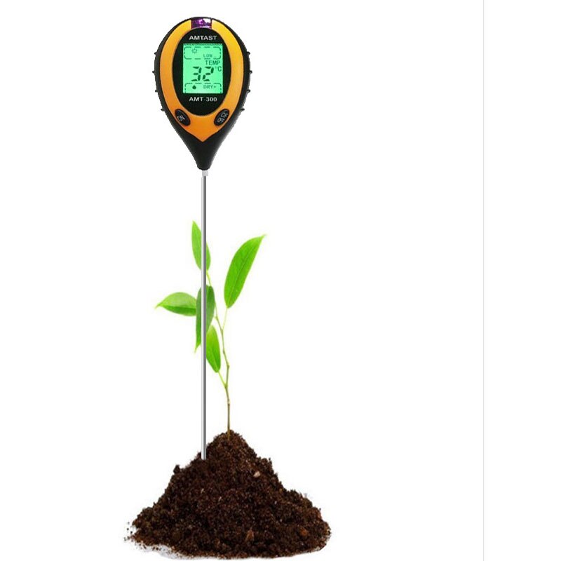 Digital Household PH Garden Soil Tester LCD Screen Test For Plants Garden Tool Handled Moisture Tester
