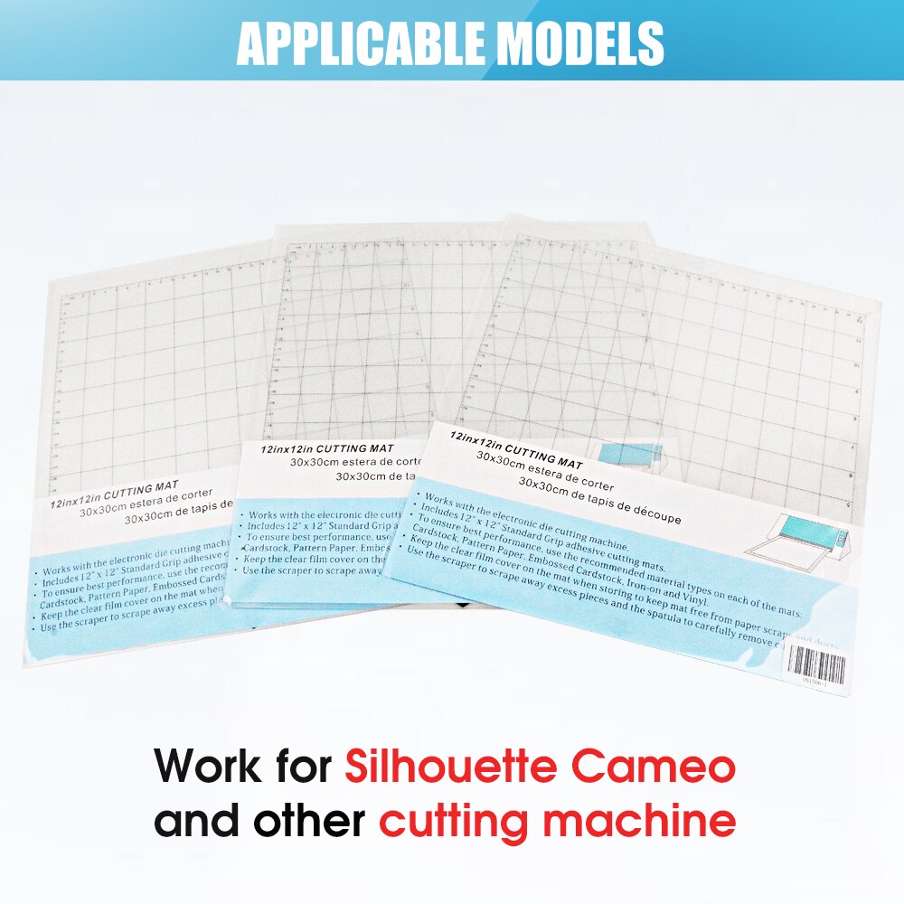 5pcs Silhouette Cameo Replacement Cutting Mat Matts Accessories Set Vinyl Craft Sewing Cloth