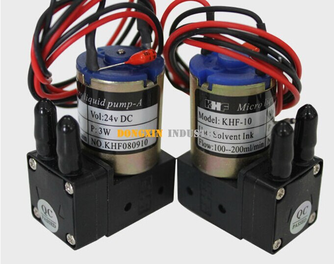 Small ink pump for large format printer ,small pump use for outdoor Solvent printer (24V) ,