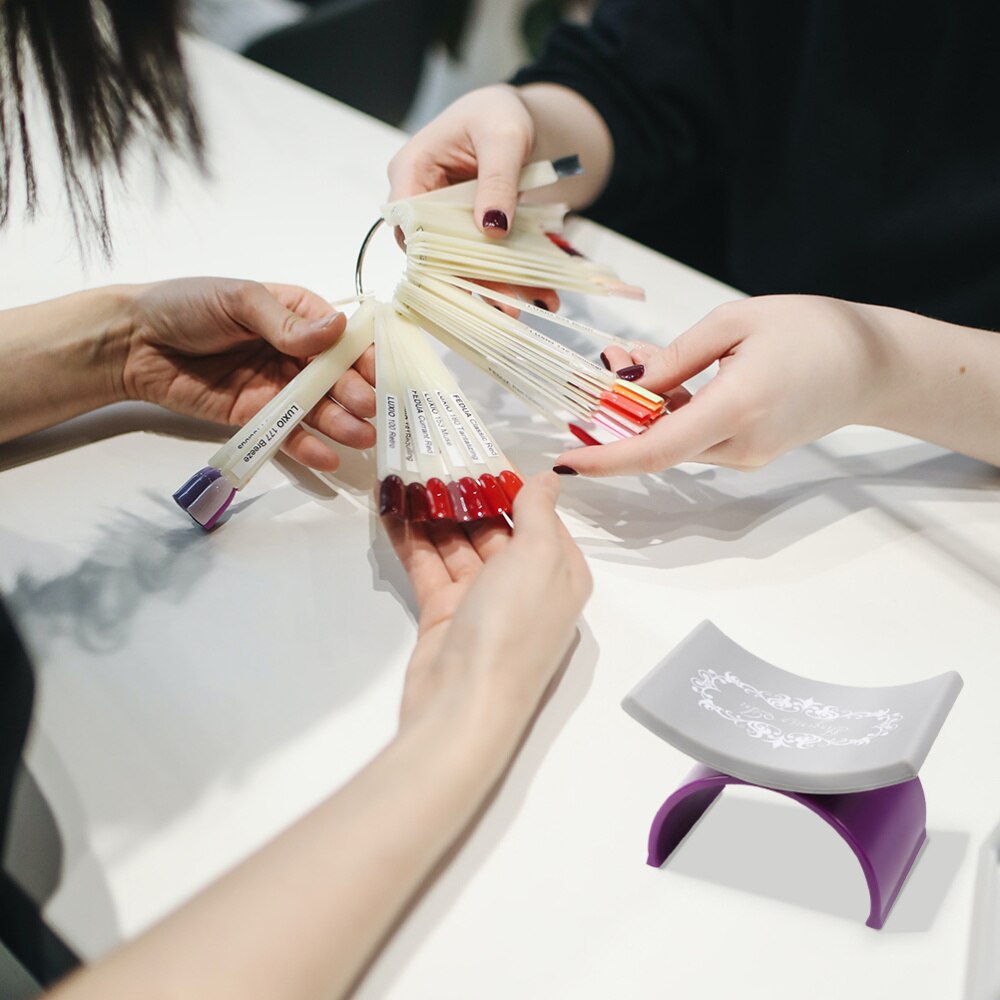 1pc nagel handkussen u-vormig kussen kussen nagelgereedschap verwijderbare manicure-instrumenten