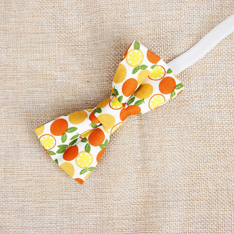 Pajarita clásica para bebé y Chico, pajarita para niño, esmoquin, pajarita con estampado de limones Lazo, corbata informal de mariposa