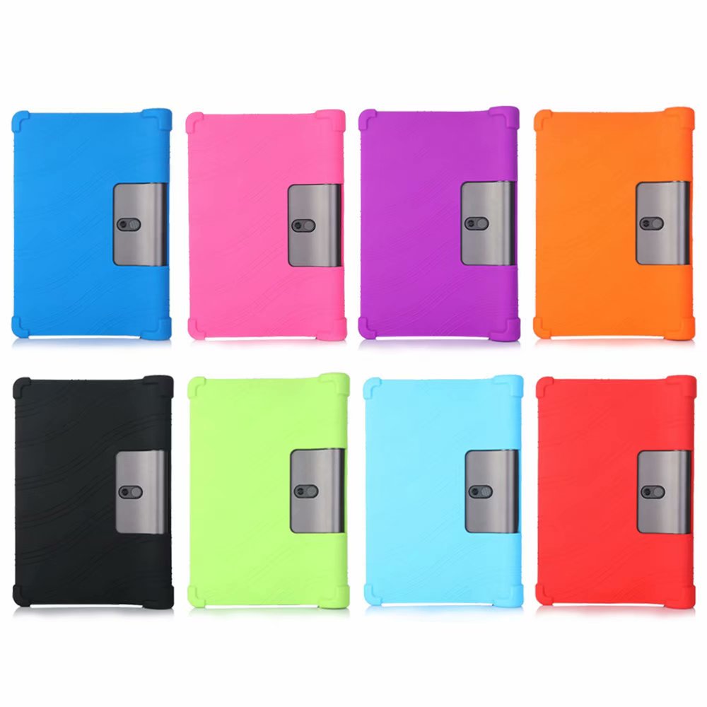 Étui En Silicone souple pour Lenovo Yoga Tab 5 YT-X705F Complet Protège la Couverture pour Yoga Option Futée YT-X705