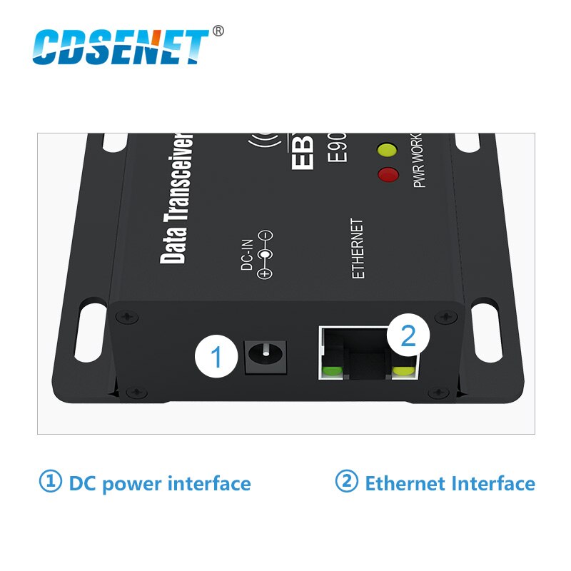 Cdsenet CC3200 RS232 RS485 2.4Ghzwifi Data Zender Ontvanger Industriële Wifi Seriële Server Converter