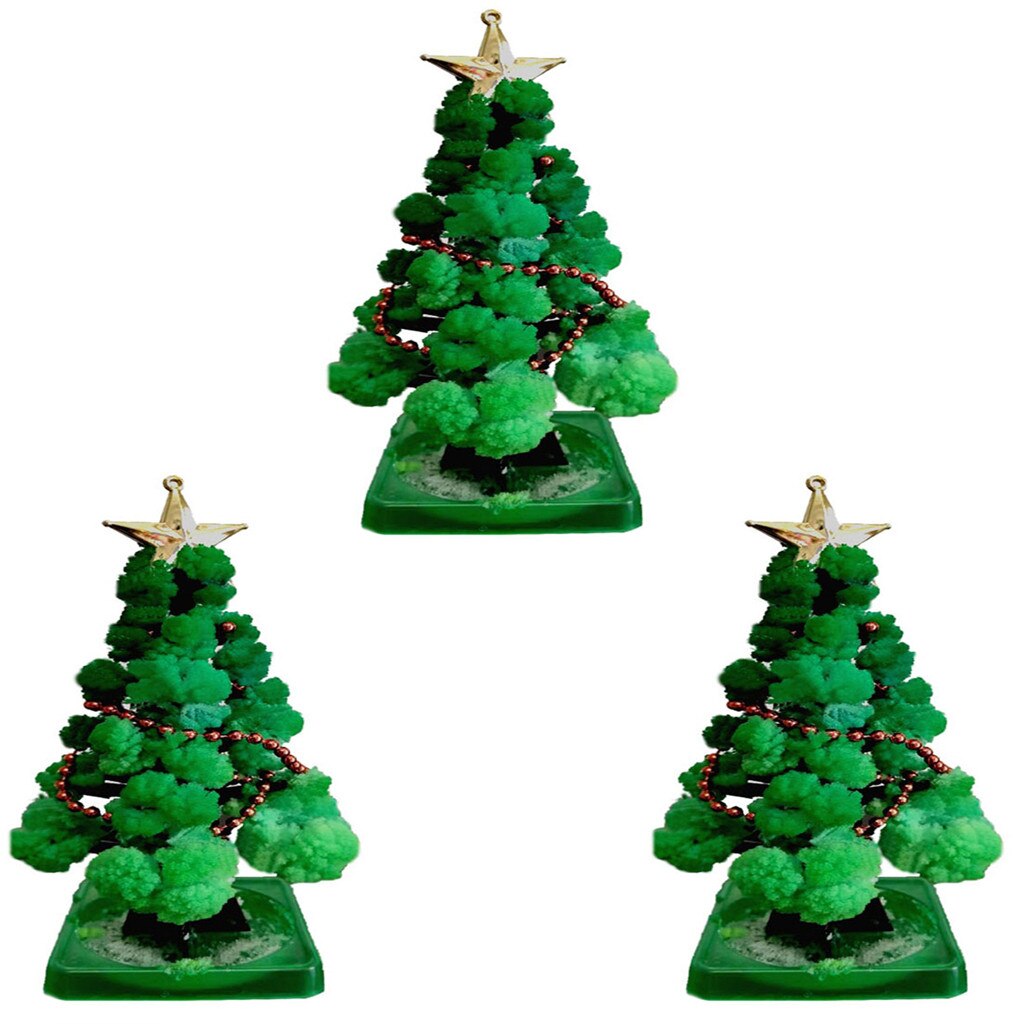 Árbol mágico funcional para niños y niñas, juguete de cristal divertido, de Navidad, relleno de medias de Navidad, 15ml, ,: 3PCS A