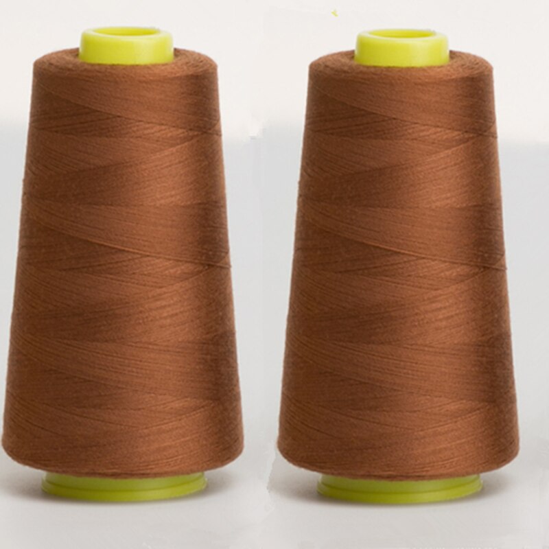 1Pcs 3000 Yards Polyester Thread Sewing Color Optional: coffee 1pcs