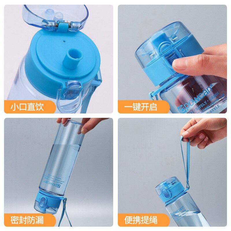Water Flessen Water Fles 560M Eiwit Shaker Outdoor Reizen Draagbare Lekvrij Drinkware Plastic Mijn Drink Fles Bpa Gratis. J