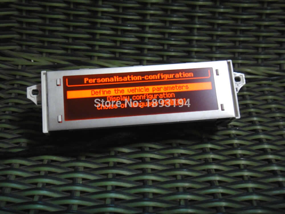 Alkuperäinen auton näytön tuki usb- ja bluetooth -näyttö punainen näyttö 12 -nastainen punainen peugeot 307 407 408 citroen  c4 / c5: lle