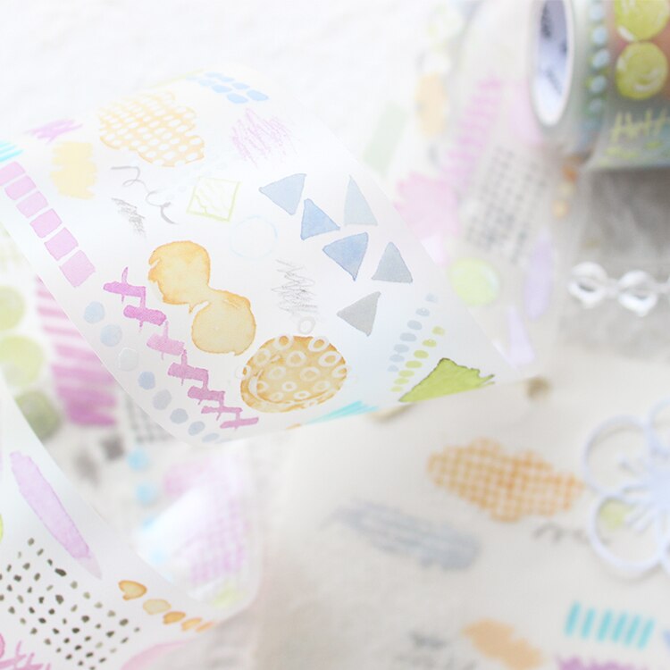 Moodtape washi tape pet transparency label words tape Scrapbooking Album diy handmade decoration sticker masking tape paper
