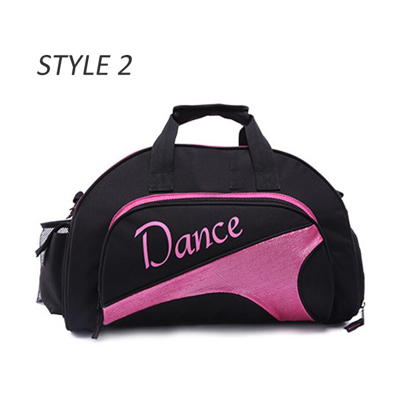 Dans Meisje Sporttas Vrouwen Yoga Mat Zakken Voor Fitness Training Sport Handtas Schouder Tas Gymtas Sporttas Dansen Sporttas XA769WA: Style 2 Rose Red