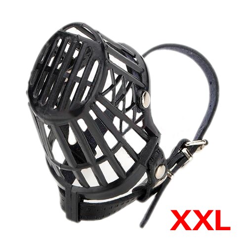 Dog Pet Puppy Muzzle Basket Cage: Default Title