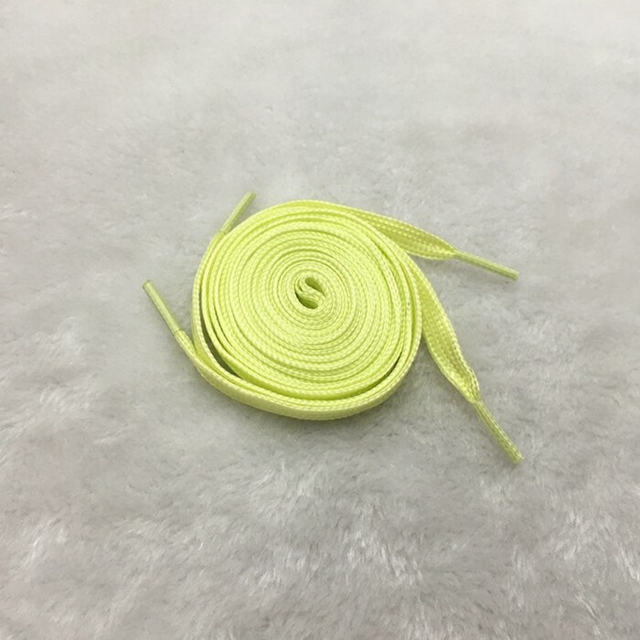 Leucht Schnürsenkel Sportlich Sport Flache Leinwand Schnürsenkel Glow In The Dark Nacht Farbe Schnürsenkel Fluoreszierende 80/ 100/120/140cm YG-1: YELLOW / 100cm