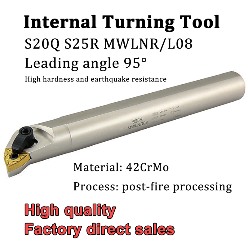 S20R S25R S32S MWLNR MWLNL 08 Weiß Interne Drehen Werkzeug CNC Werkzeug Halfter für WNMG080404 /08 Hartmetall Einsätze Drehmaschine Cutter werkzeuge