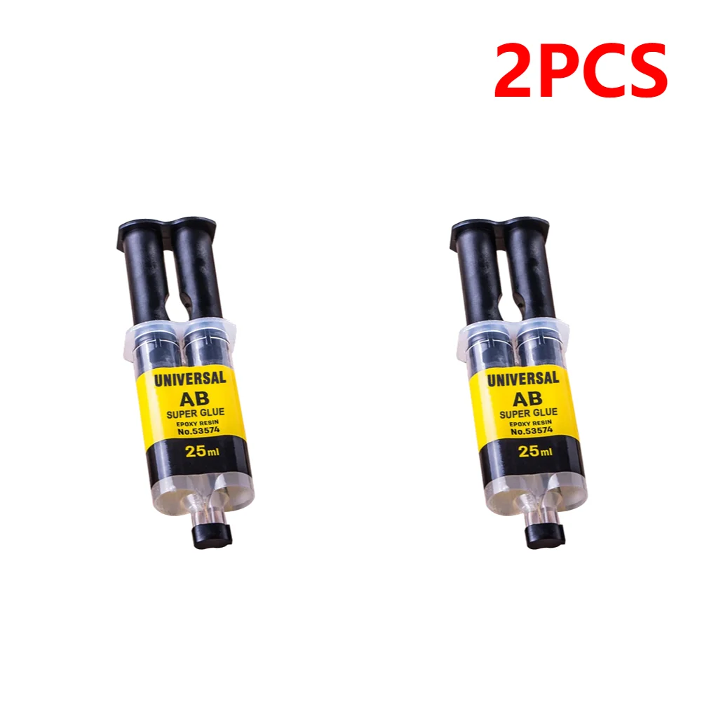 Universal epoxyharpiks ab lim til glas metal keramik træbearbejdning vandtæt reparation stærk klæbemiddel lim super flydende lim: Brun