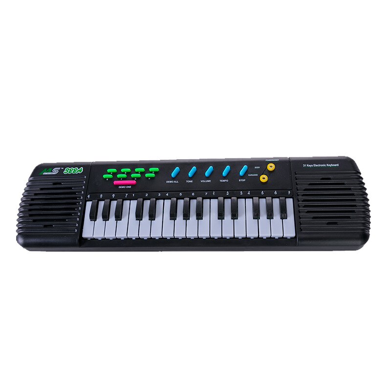 31 Toetsen Elektronische Piano Multifunctionele Elektronische Orgel Muziekinstrument Speelgoed Met Microfoon Keyboard Piano Voor Kinderen