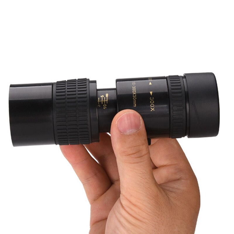Starscope Monocular Telescope 10-300x40 High Magnification 4k High Transmittance Super Telephoto Len Waterproof Fog Night Vision