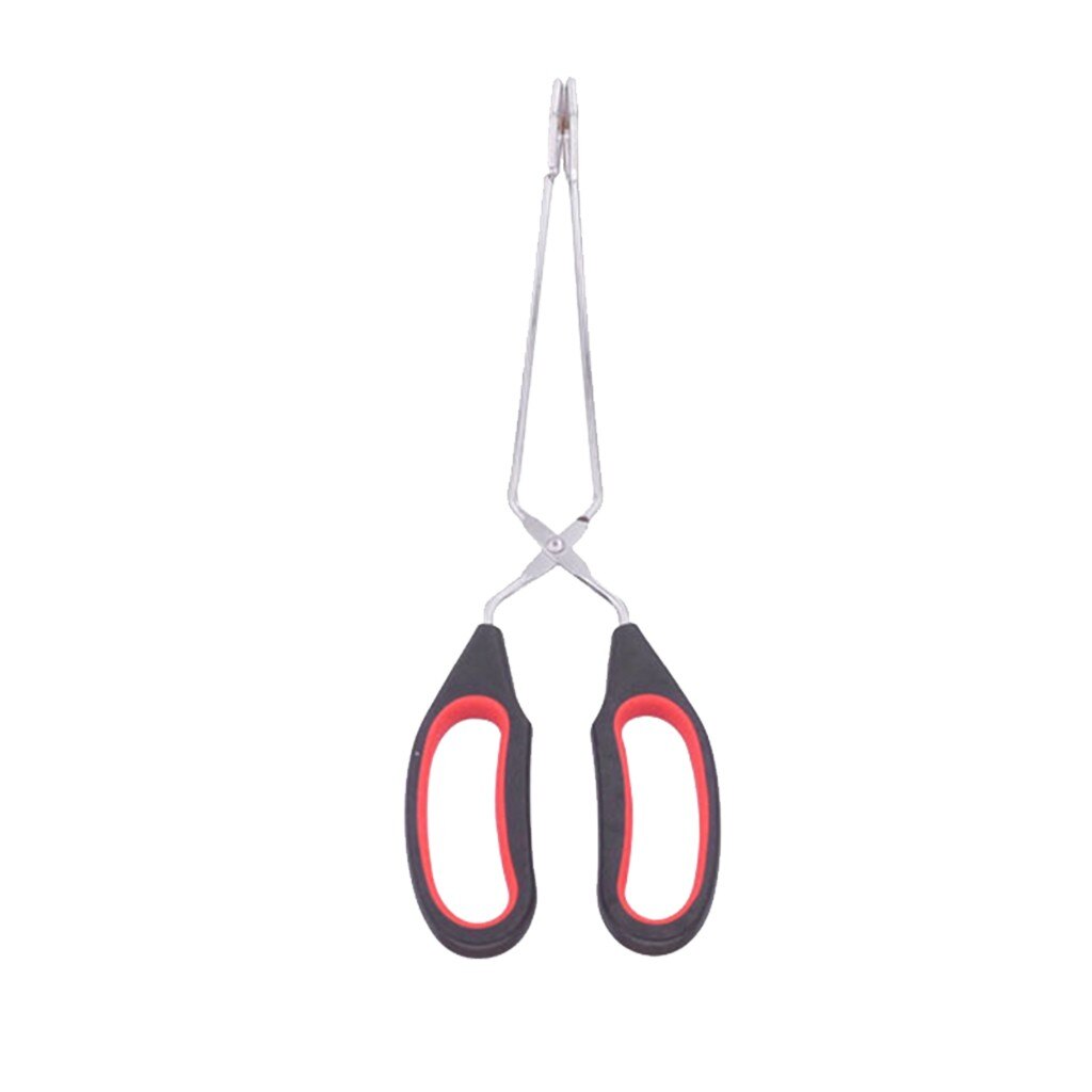 Plastic Silicone Tongs For Food Baking Bread Tongs Barbecue Grill Wire Tongs Kitchen Barbecue Tools High Temperature Resistance: White 