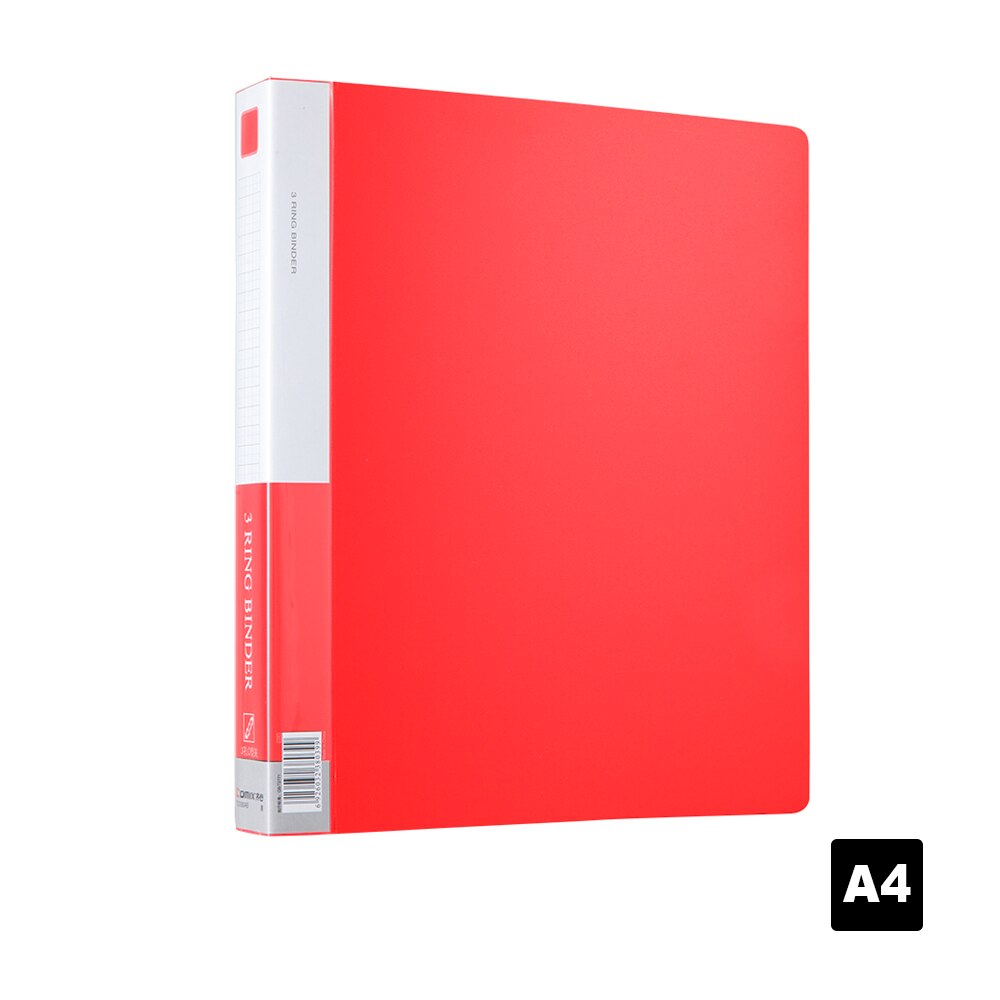 Comix A4 Presentation 1.5inch 3-Ring Binder Folder-TC530AB: Red