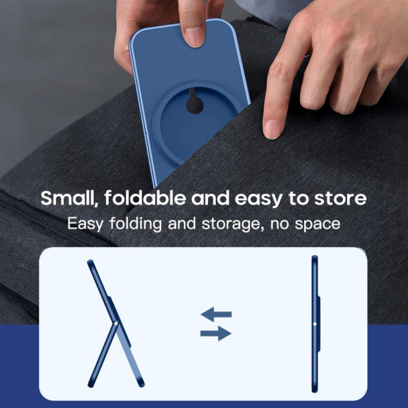 Wireless Charging Stand Stable Folding Portable Stand For IPhone 12 Mini 12 Pro Max Mini Magnetic Wireless Charging Stand
