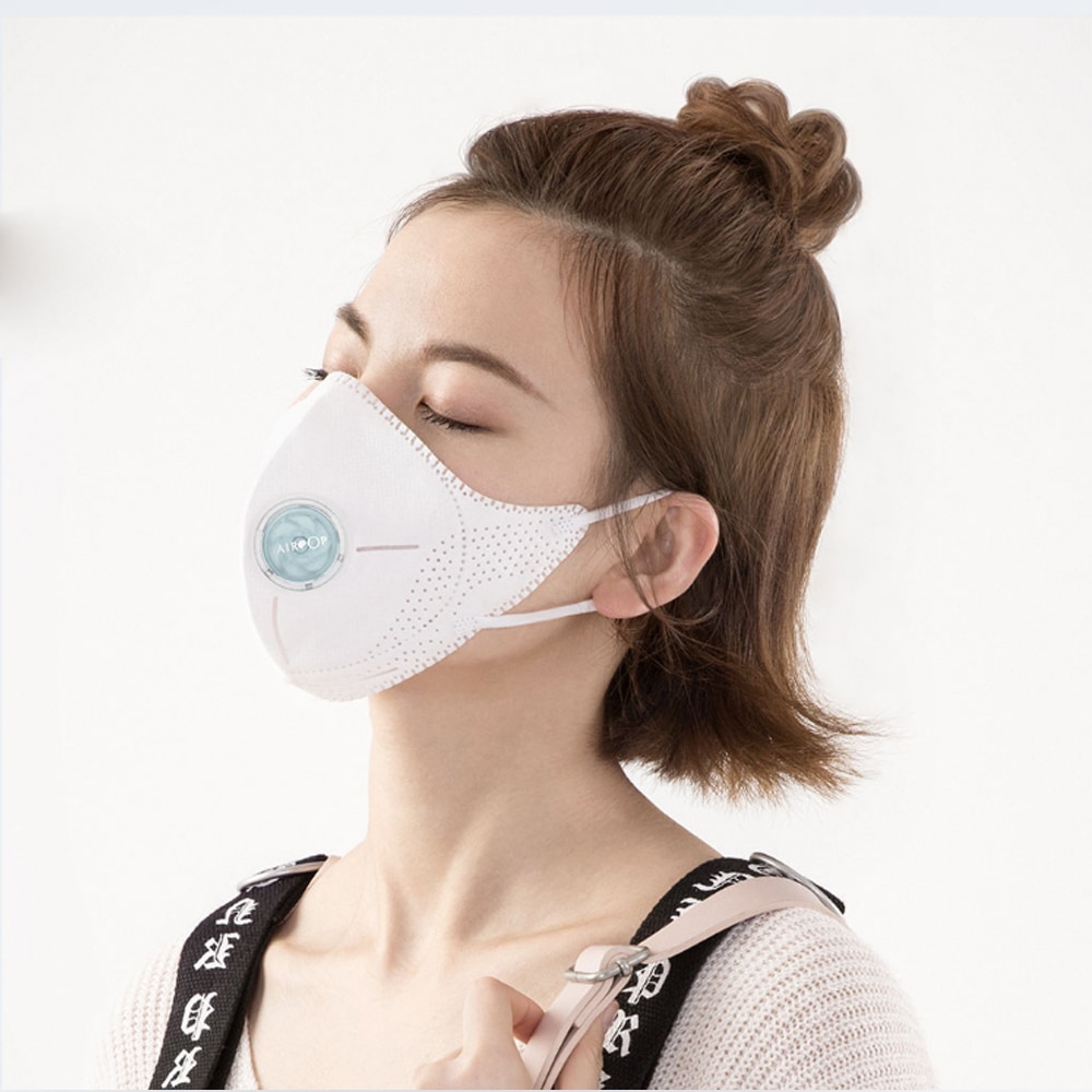 2 pçs/saco xiomi mijia airpop portátil usar pm2.5 anti-haze máscara de orelha ajustável pendurado confortável para xiaomi casa inteligente