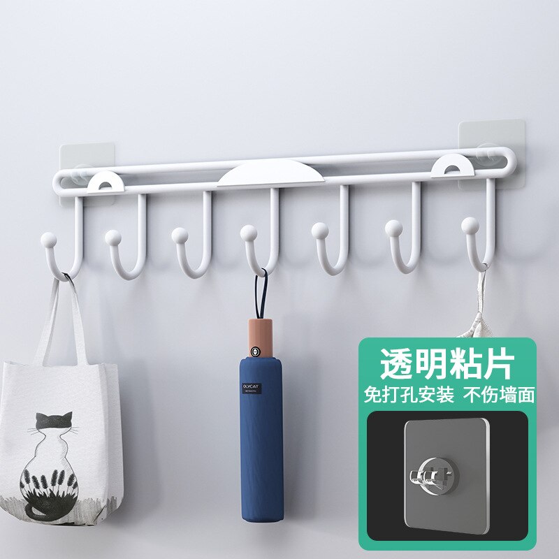Self Adhesive Hooks Cat Bird Squirrel Pattern Storage Holder for Bathroom Kitchen Hanger Iron Wall Hanging Door Coat Racks: 02
