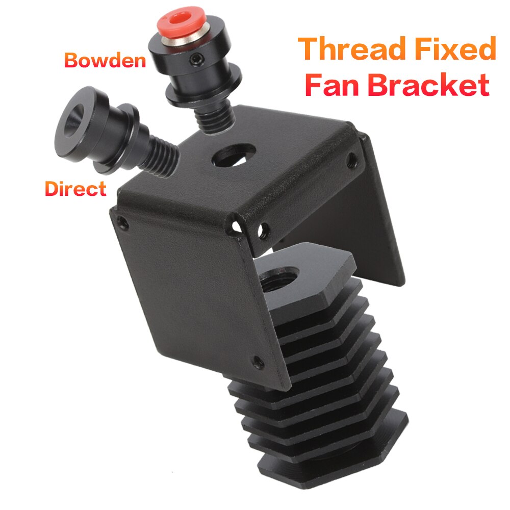 Kit de impresora 3D 3DSWAY E3D V6 Hotend, extrusora Bowden Direct, con control remoto de Metal, ventilador de refrigeración de volcán, accesorios PT100