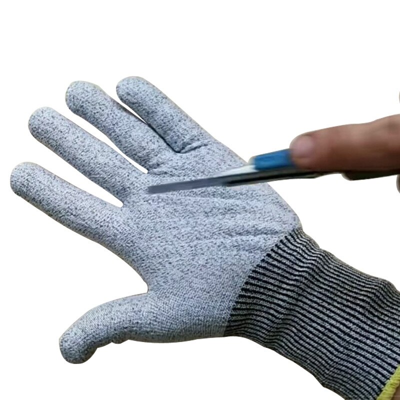 Klim Outdoor Anti-cut Handschoenen Veiligheid Cut Proof Steekwerende Roestvrij Staaldraad Metalen Mesh Keuken Snijbestendige handschoen