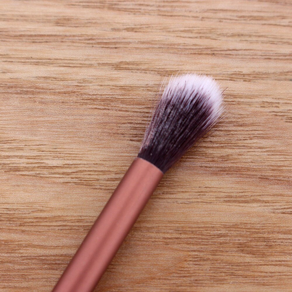 Dubbele Hoofd Cosmetica Make-Up Kwasten Wimpers Blush Elegante Gebleekte Mentale Oogschaduw Borstel Professionele Styling Tools